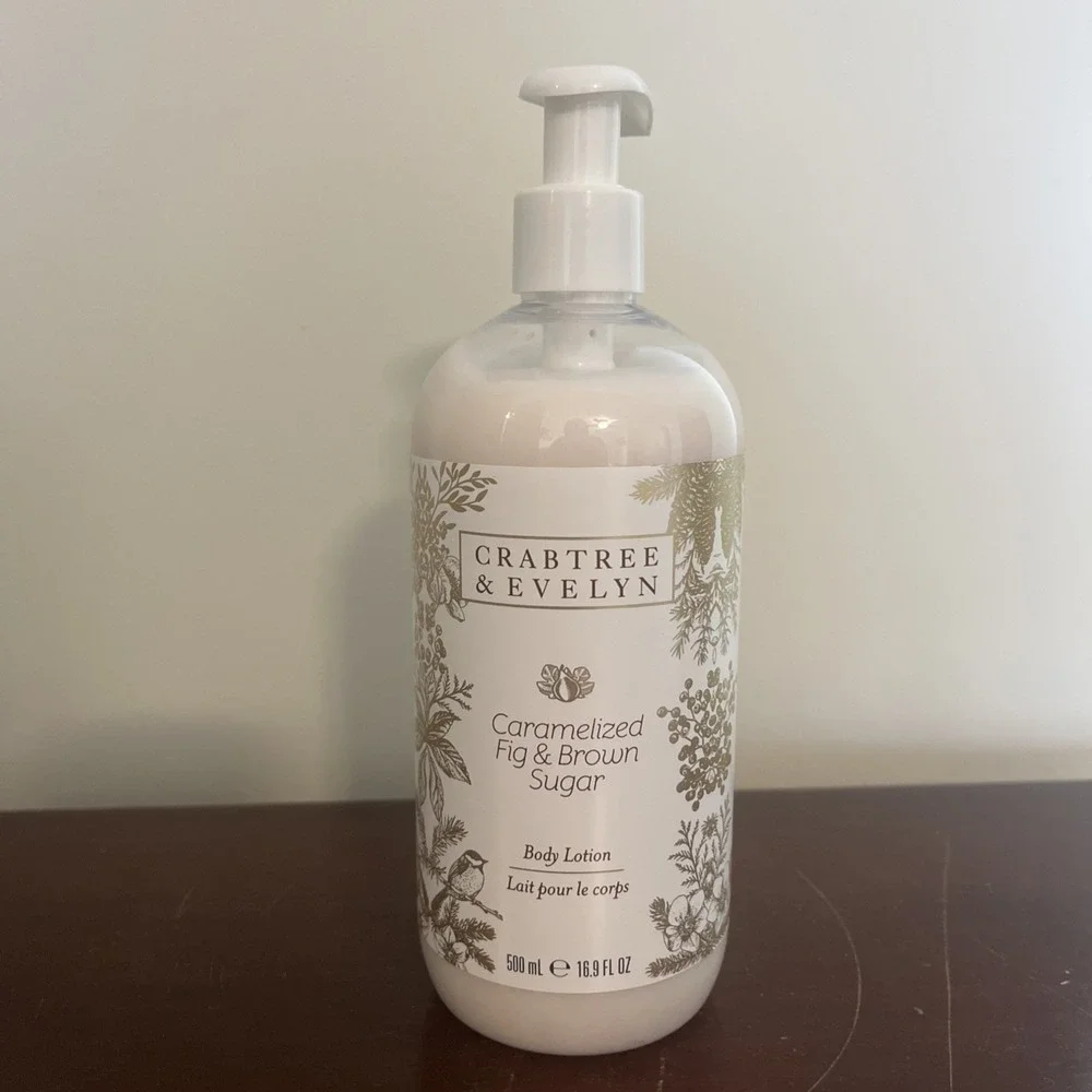 Crabtree & Evelyn Caramelized Fig & Brown Sugar Body Lotion‎ 16.9 fl. oz Holiday